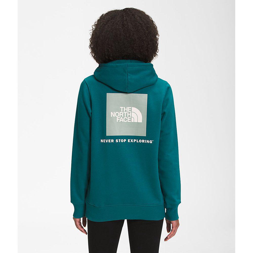 The North Face Box Nse Pullover Γυναικεια Φούτερ Hoodie - Μπλε (STKX24097)